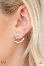 Load image into Gallery viewer, Delicate Arches - White - Earrings
