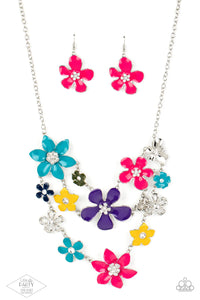 Multi Flower Zi Necklace~ Life Of The Party Empire Diamond Encore